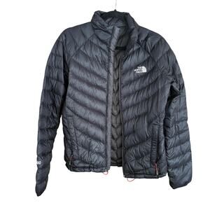 North Face Womens Summit Series Down Jacket S Black 800 Fill Coat Camp Hike